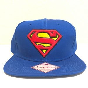 Superman Snapback Baseball Hat